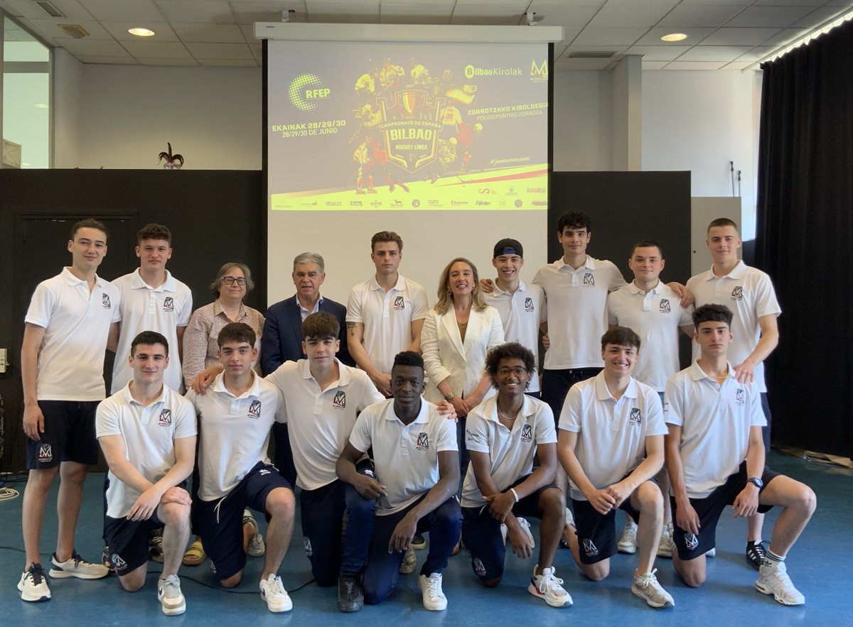 🅱️🏒 <a href="/bilbaokirolak/">Bilbao Kirolak</a> colabora con el Campeonato Junior de Hockey Línea Bilbao 2024 del 28 al 30 de junio 🔗 buff.ly/3VCS89p 

✳️ <a href="/metropolitanohc/">Metropolitano HC</a>