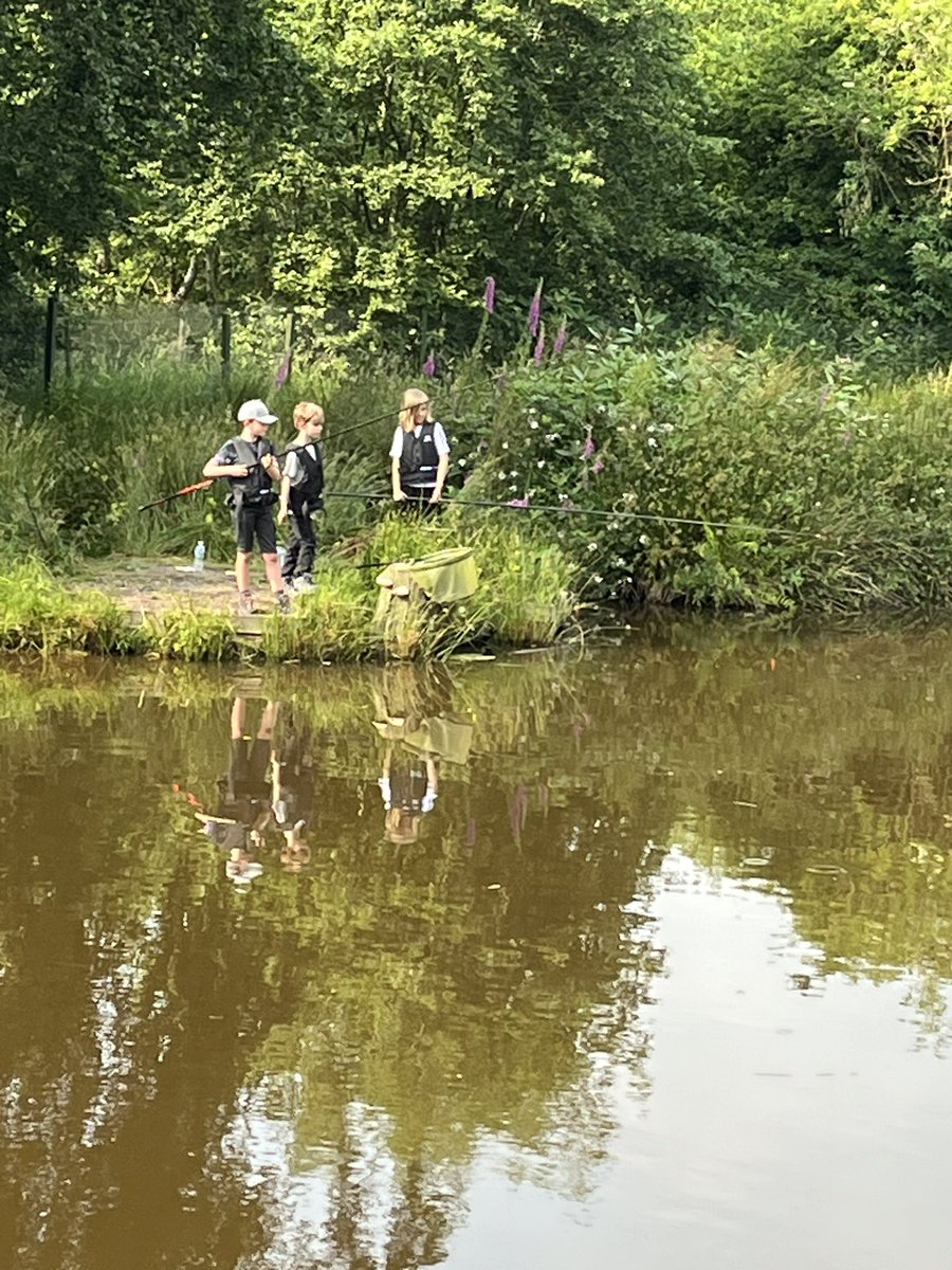 Anglers <a href="/BSPDJnrBoys/">Junior Boys @BoltonSch Primary Division</a> have the perfect evening for their last session of this term