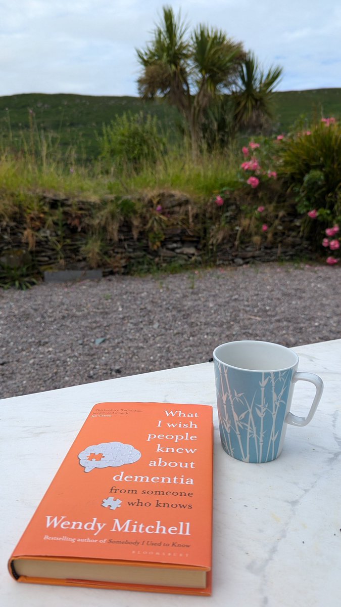 Remembering the wonderful <a href="/WendyPMitchell/">DrDr (😊)Wendy Mitchell</a> who I once had the pleasure of engaging with over twitter. 
Not the cheeriest of holiday reading; taking my tea with it to celebrate her #wisdom. 
Her books are ones everyone could read. This world would be better if we did
#dementia