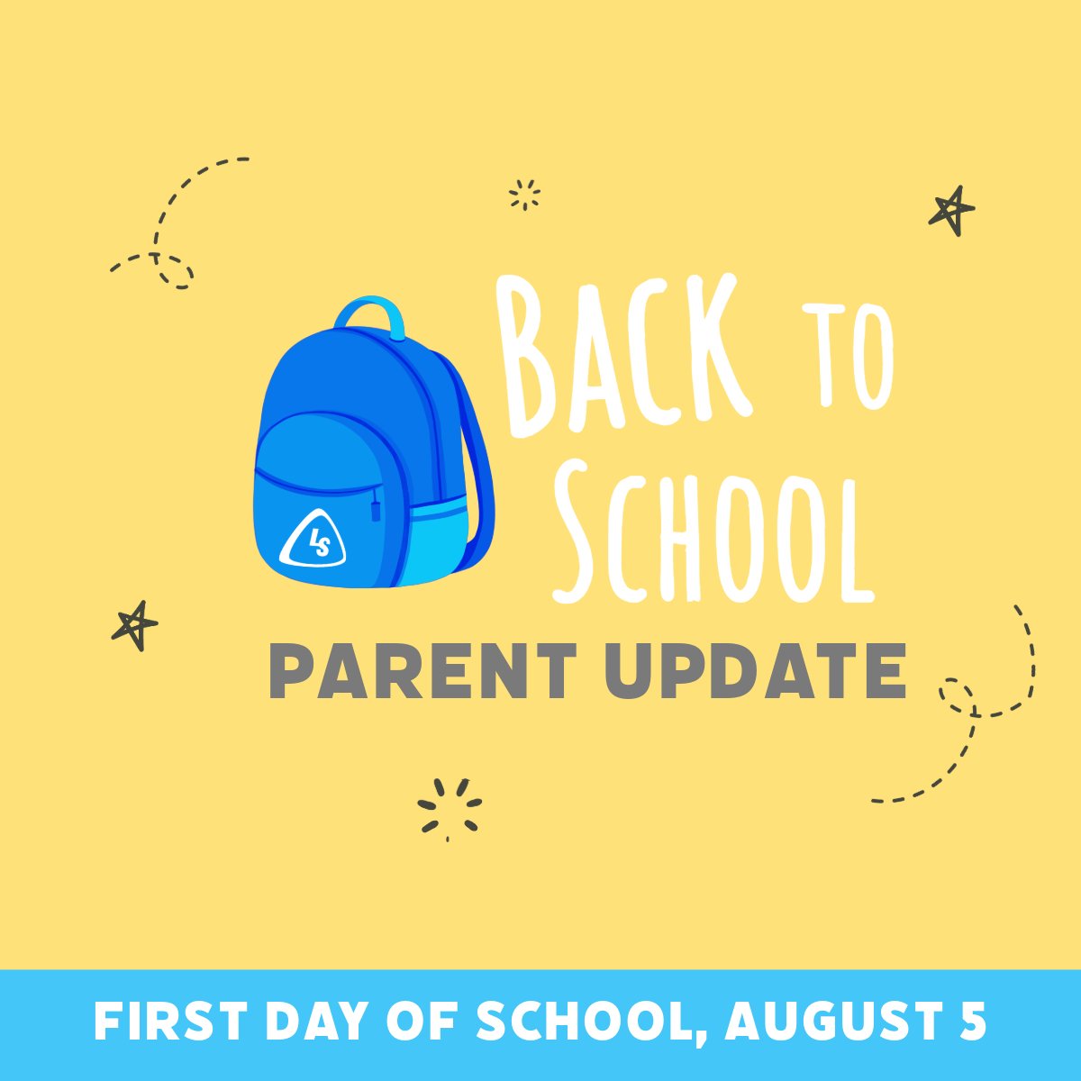 🏫🎒 School is around the corner! The first day of school is Monday, August 5, 2024. We look forward to seeing you in August!