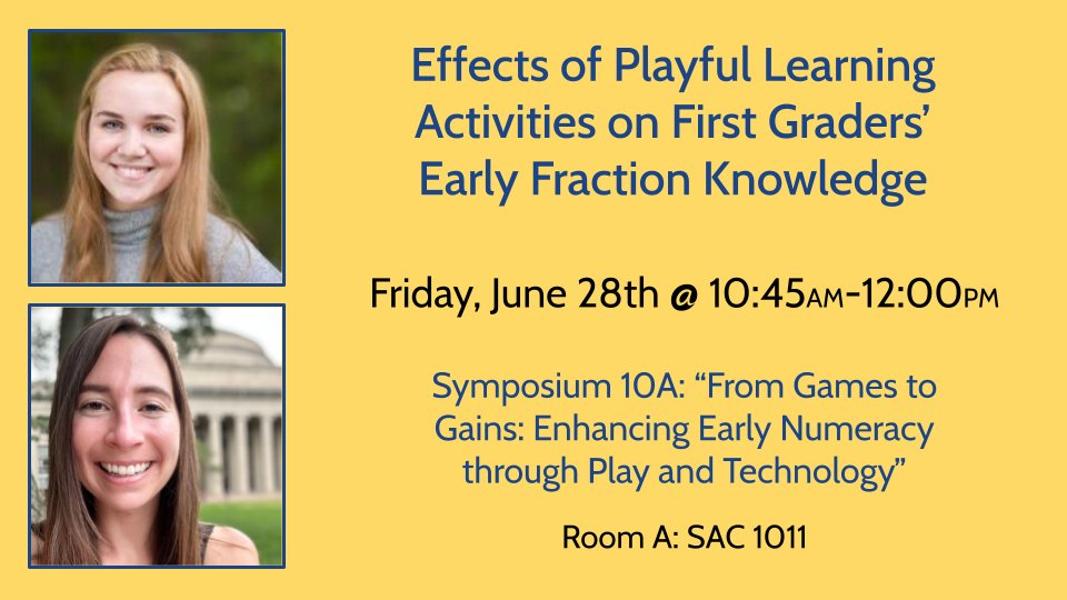 Heading to D.C. today for my first MCLS! Excited to be sharing the 🎙️ with <a href="/eva_redican/">Eva Redican</a> *this Friday* to chat about fraction learning in 1st graders! Deets below 👇🏼 #MCLS2024 #🔢🐰🖥️