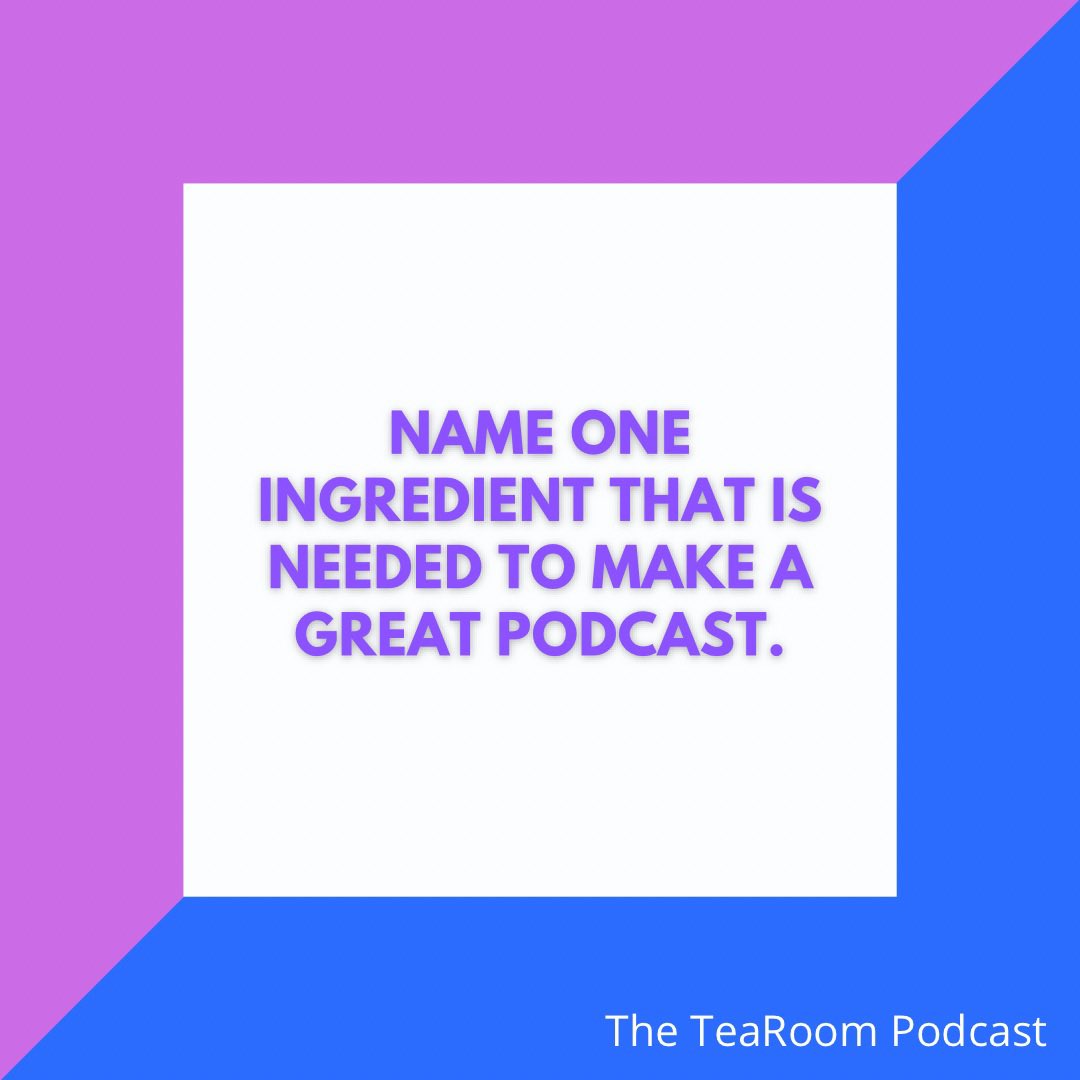 💕☕️ #UpcomingTea: As we inch closer to our 8️⃣0️⃣th episode, we want to hear from you! What is one thing that makes for a great #podcast? Is it the hosts, the topics, the vibes, the inside jokes, the perspectives? Let us know and stay tuned to our upcoming milestone episode!