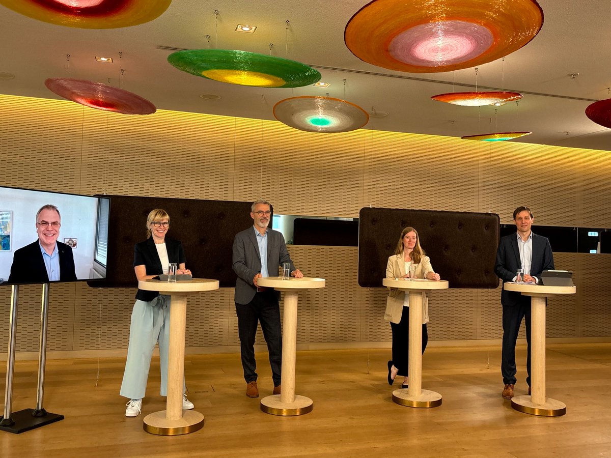 Today, the Texcare International Press Talk was livestreamed from the <a href="/messefrankfurt/">Messe Frankfurt</a> press centre.

A recording and the press kit are available here: texcare.com/press-kit

Special thanks to our guests Elgar Straub (<a href="/VDMAonline/">VDMA</a>) and Andreas Schumacher (DTV @reinigen_lassen).