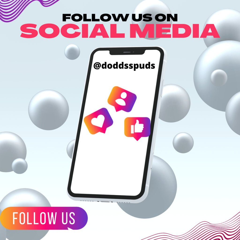 doddsspuds's tweet photo. Check out Dodds' new Insta account at @doddsspuds and help us build a following by sharing with others. https://t.co/dg3EJvrj8x