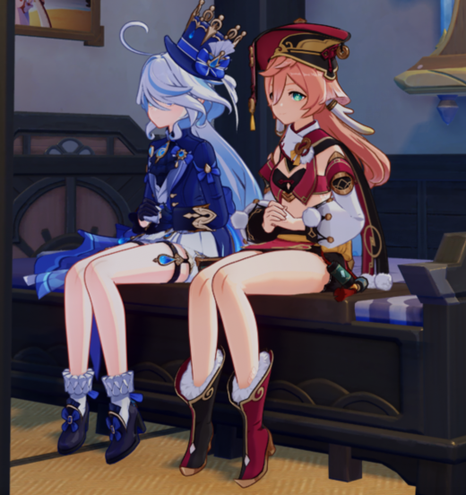 DSnwni's tweet photo. 原神！启动！（我是右边的） https://t.co/EgzoHz9Uzc