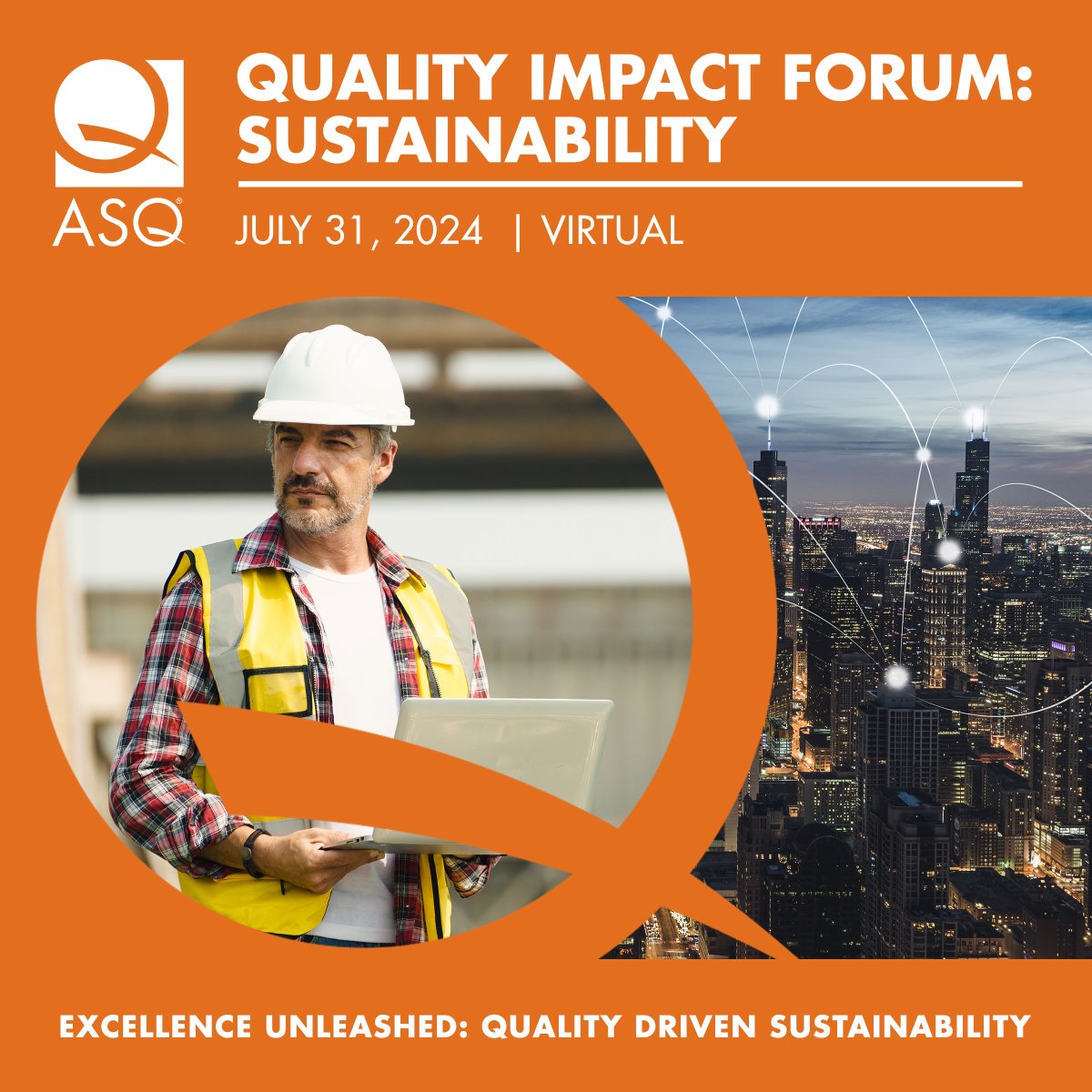 Are you ready to make a difference? Join us at the Quality Impact Forum: Sustainability. Engage in thought-provoking sessions and networking opportunities. Be a changemaker today and register at: asq.org/events/sustain…

#QIFS #Sustainability #ASQ