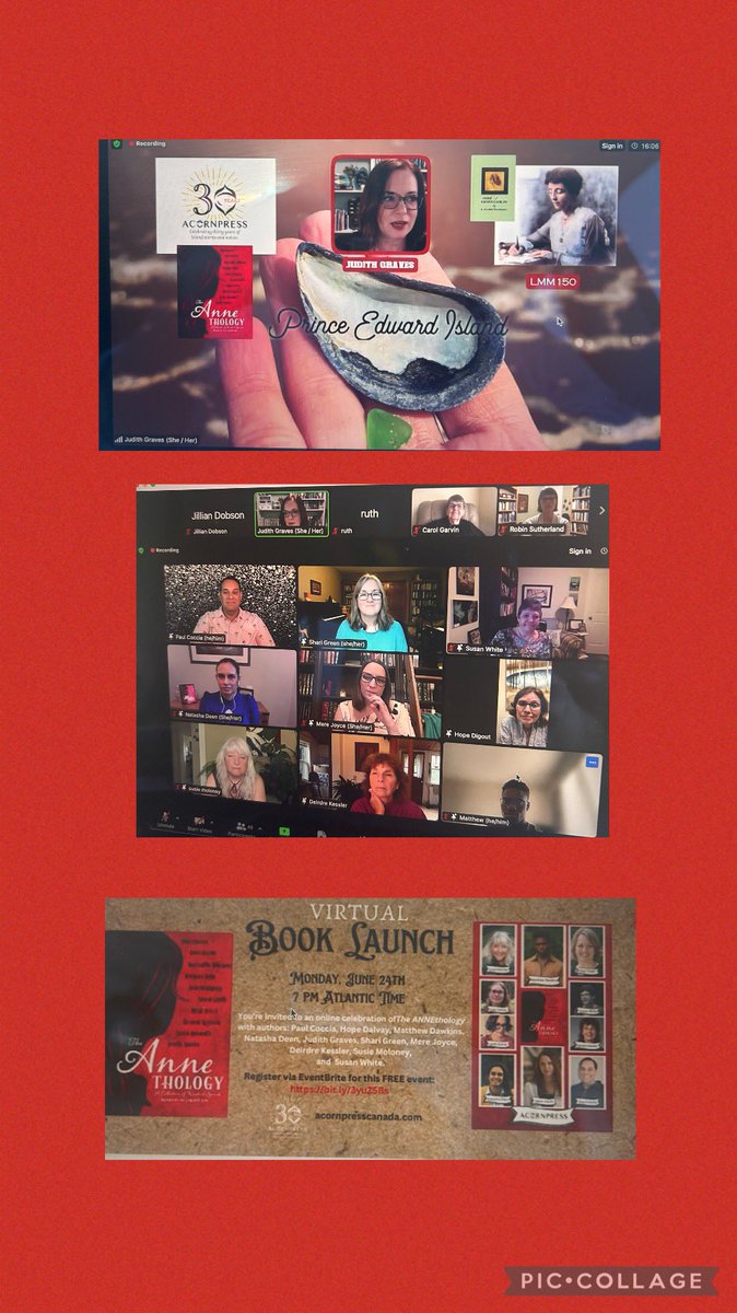 FANNETASTIC virtual launch of THE ANTHOLOGY from <a href="/AcornPress/">The Acorn Press</a> ! I’m looking forward to reading this collection of kindred spirit stories and new adventures for Anne!!