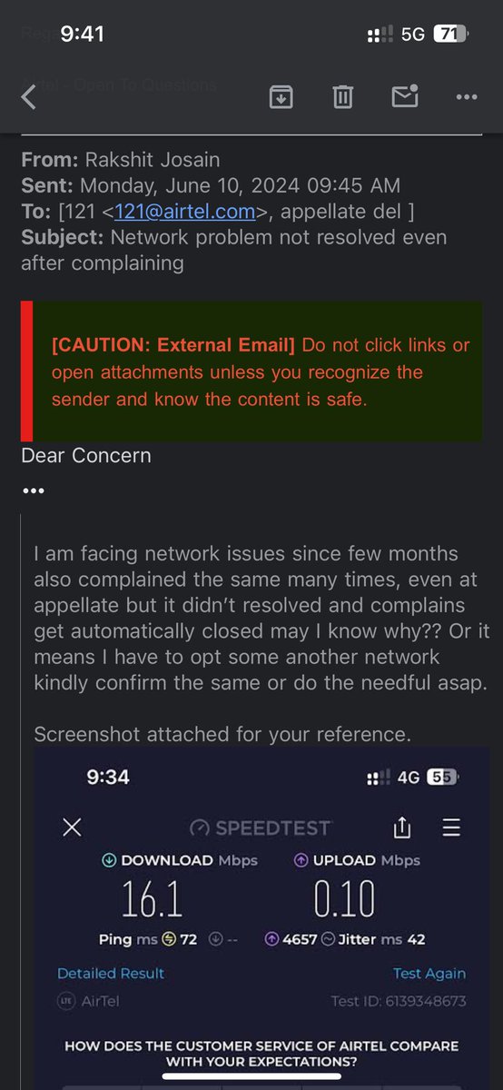 RJosain's tweet photo. Continuously Complaining @Airtel_Presence through different modes since two months regarding network issues but @airtelindia is helpless. Every time complains get automatically closed without resolving the problem. the way @airtelindia to provide india’s best @SunilBhartiMitl https://t.co/4MHP9Up1g7