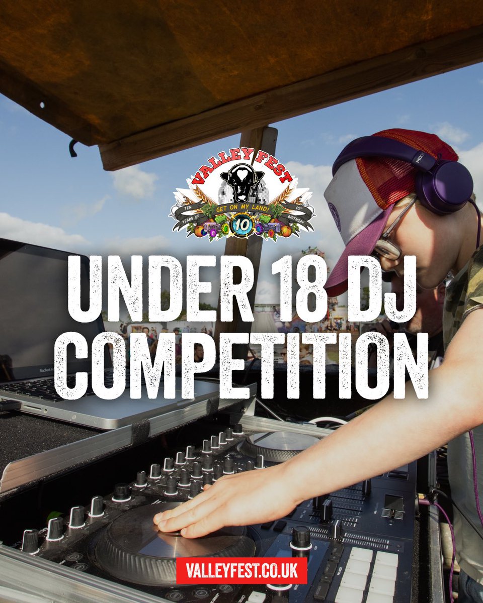 WIN a chance to DJ in the Tow and Hitch bar in Arcadia’s Alchemist’s Playground at Valley Fest!

It’s the stuff budding DJ dreams are made of.

valleyfest.co.uk/get-involved/d…

#valleyfest2024 #getonmyland #arcadiaspectacular