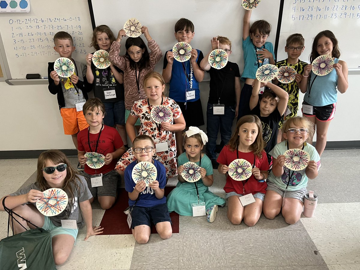 The first 2 days of math camp have been awesome 🤩 #FullSTEAMAhead