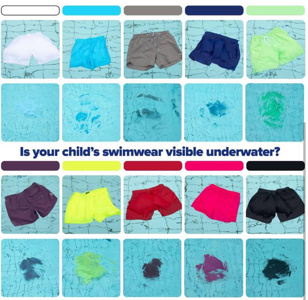 MrsDoc (@rodavies71) on Twitter photo Think about the colour of your child’s swim wear, are they visible underwater?
#DrowningPrevention #RLSSUK <a href="/RoseCallaway3/">Mrs Callaway 🎓</a> Think about the colour of your child’s swim wear, are they visible underwater?
#DrowningPrevention #RLSSUK <a href="/RoseCallaway3/">Mrs Callaway 🎓</a>