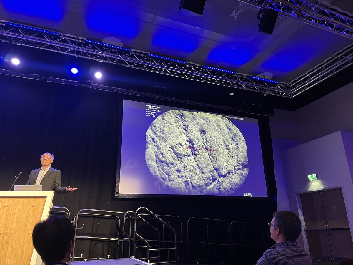 Dr. Alex O’Donnell (@eodageo) on Twitter photo Fascinating talk from todays <a href="/IAS_Aberdeen/">IAS Meeting of Sedimentology Aberdeen 2024</a> keynote speaker, Prof Sanjeev Gupta of <a href="/imperialcollege/">Imperial College London</a>, presenting the sedimentary sequences found in #GaleCrater and #JezeroCrater on #Mars.
On the slide here is #Aberdeen’s namesake target site on Mars!
#Geology
#37IMS
<a href="/abdngeology/">Aberdeen Geology & Geophysics</a> Fascinating talk from todays <a href="/IAS_Aberdeen/">IAS Meeting of Sedimentology Aberdeen 2024</a> keynote speaker, Prof Sanjeev Gupta of <a href="/imperialcollege/">Imperial College London</a>, presenting the sedimentary sequences found in #GaleCrater and #JezeroCrater on #Mars.
On the slide here is #Aberdeen’s namesake target site on Mars!
#Geology
#37IMS
<a href="/abdngeology/">Aberdeen Geology & Geophysics</a>
