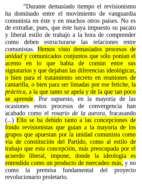 dazib_00's tweet photo. "La teoría revolucionaria no es un escollo incómodo que nos impide la unidad práctica, sino que es la clave de bóveda del edificio revolucionario" -Movimiento Anti-Imperialista. https://t.co/gcESt3WPpL