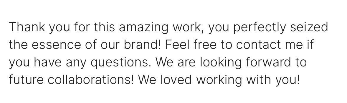 Reviews like this >>> 🥹🤍