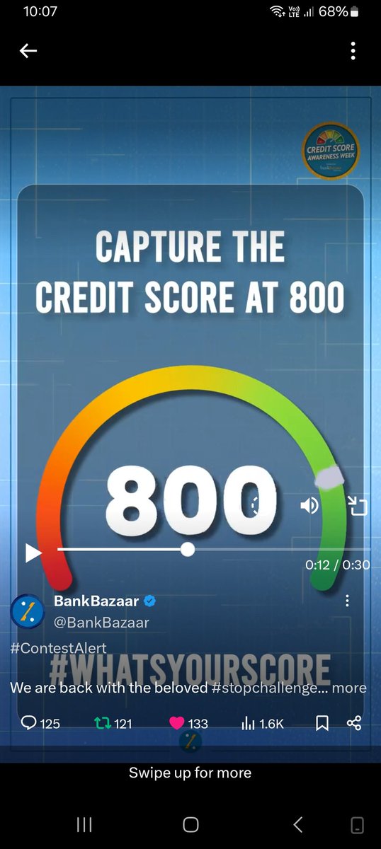 riyazali4312's tweet image. Here my perfect screenshot

#stopchallenge #CreditScore #BBGiveaway #WhatsYourScore

@Mj180Shiva @umeshkumar874 @Rahulrahs