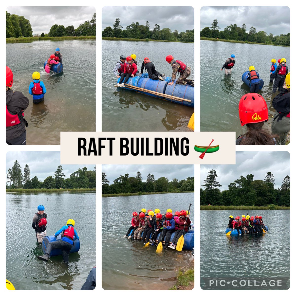 🍃🌳Year 6 Residential🌳🍃
What a great time we’ve had at Lockerbie Manor. We’ve practised our canoeing skills and learnt the importance of making a raft that floats. We only got slightly drenched in the process!
<a href="/FallaParkSchool/">Falla Park Community Primary School</a> <a href="/Miss_Carr_Falla/">Miss Carr</a>