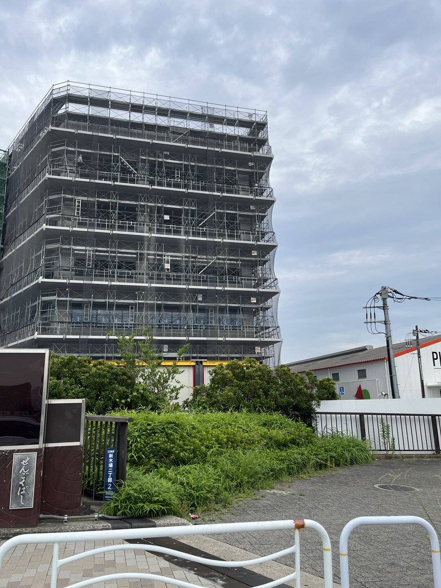 coldgin2003's tweet photo. agehaの跡地にこんなのできてる。 https://t.co/pNNUvx8s0o