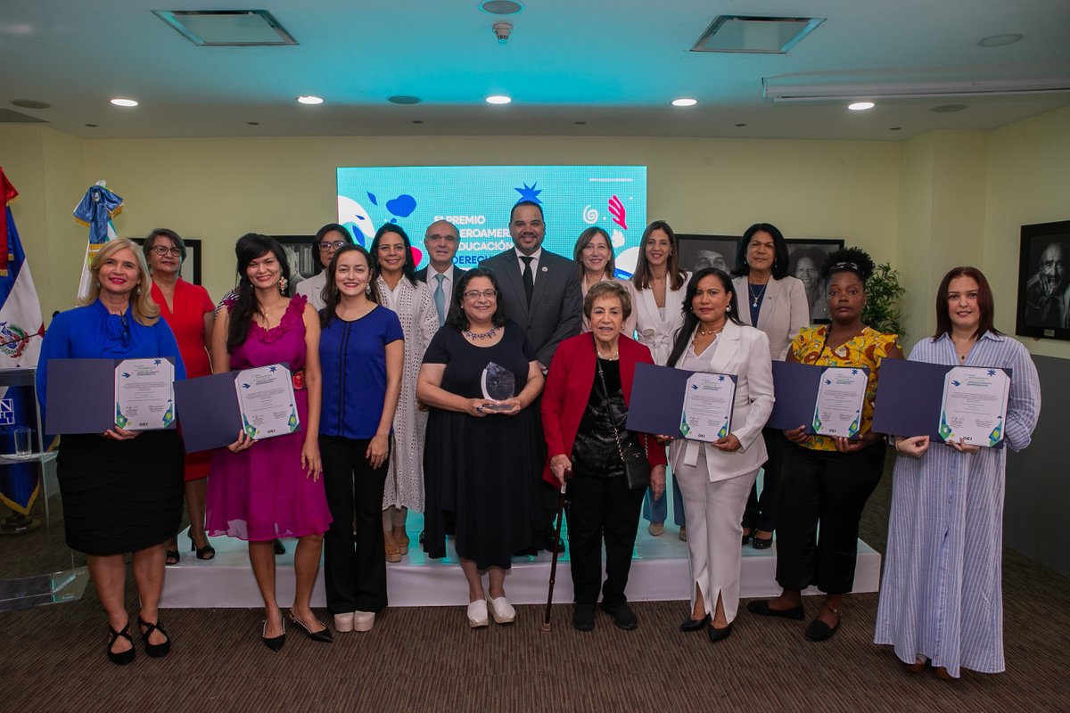 1/4 📢 La OEI anuncia al ganador nacional del V Premio Iberoamericano de Educación en Derechos Humanos: el Museo Memorial de la Resistencia Dominicana. 🏆🇩🇴 Su labor en la promoción de los derechos humanos y valores democráticos a través de la educación no formal es inspiradora.