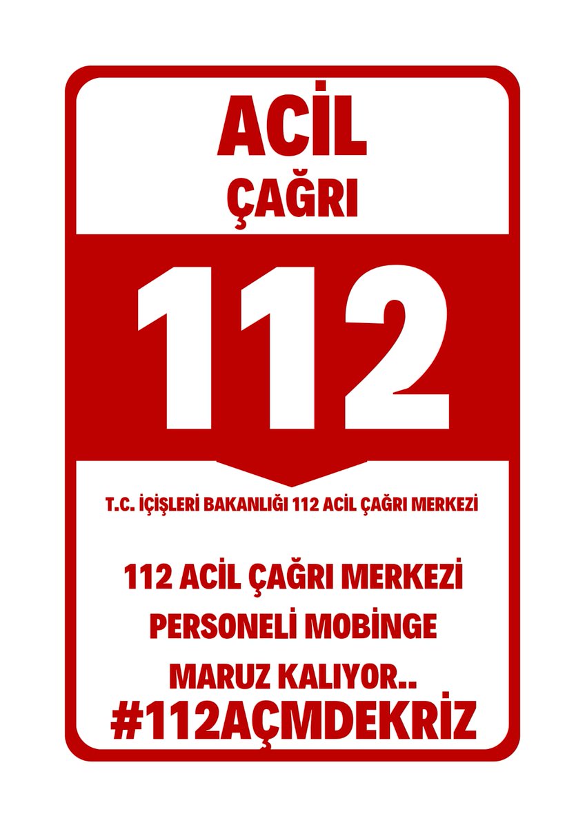 #112AçmdeKriz81 ilin sesini duyan her koşulda görevini en iyi şekilde yerine getiren aynı çatı altında en çok işi yapıp en az maaşı alan,  yıpranmaya payı almayan çağrı karşılayıcı memurların sesi ne zaman duyulacak 

#112AçmdeKriz
<a href="/TC_icisleri/">T.C. İçişleri Bakanlığı</a> 
<a href="/AliYerlikaya/">Ali Yerlikaya</a>