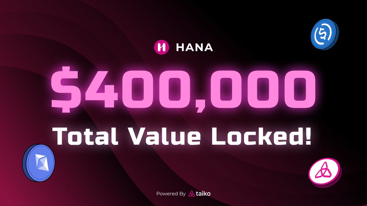 Hana Finance | Mainnet LIVE tweet media