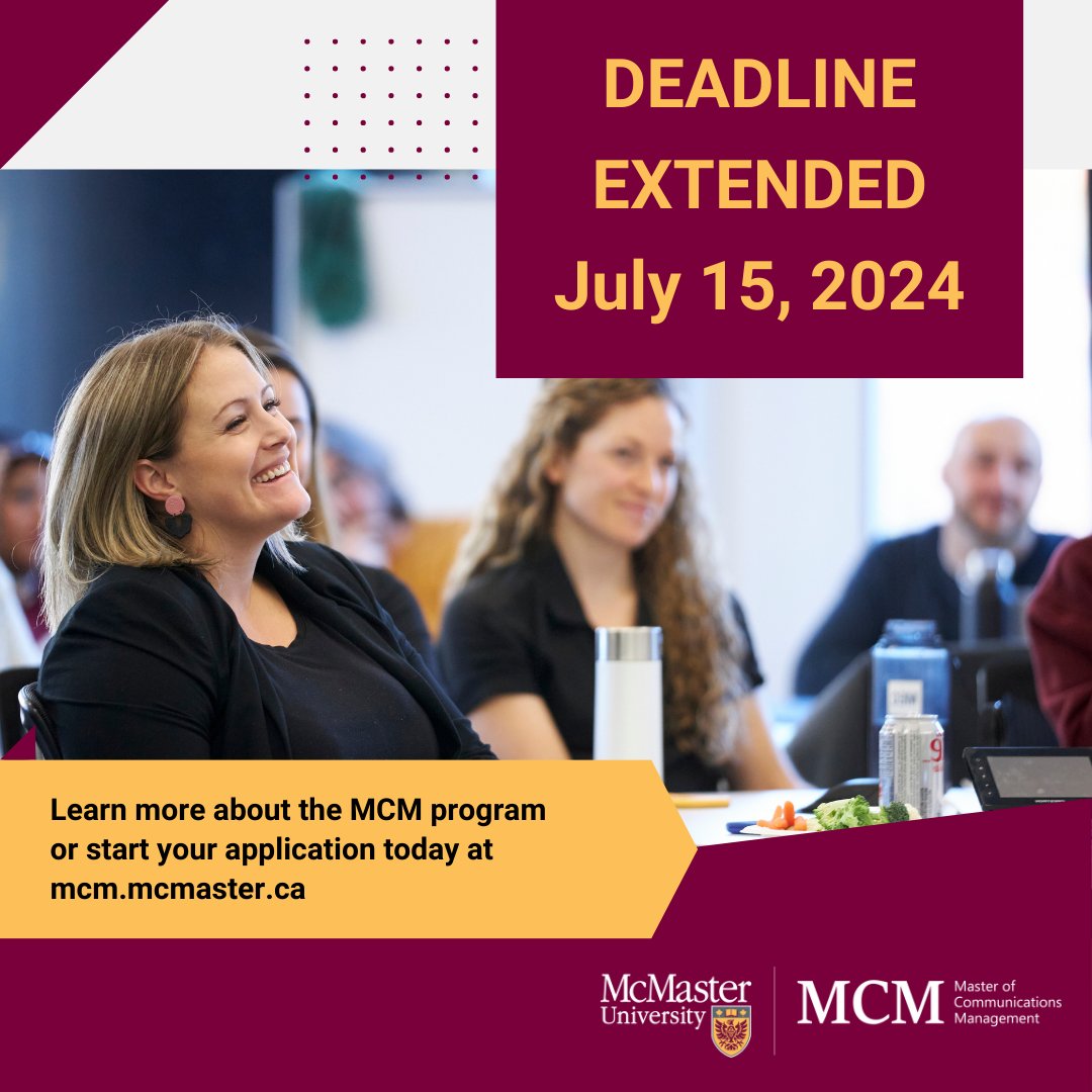 McMaster MCM tweet media