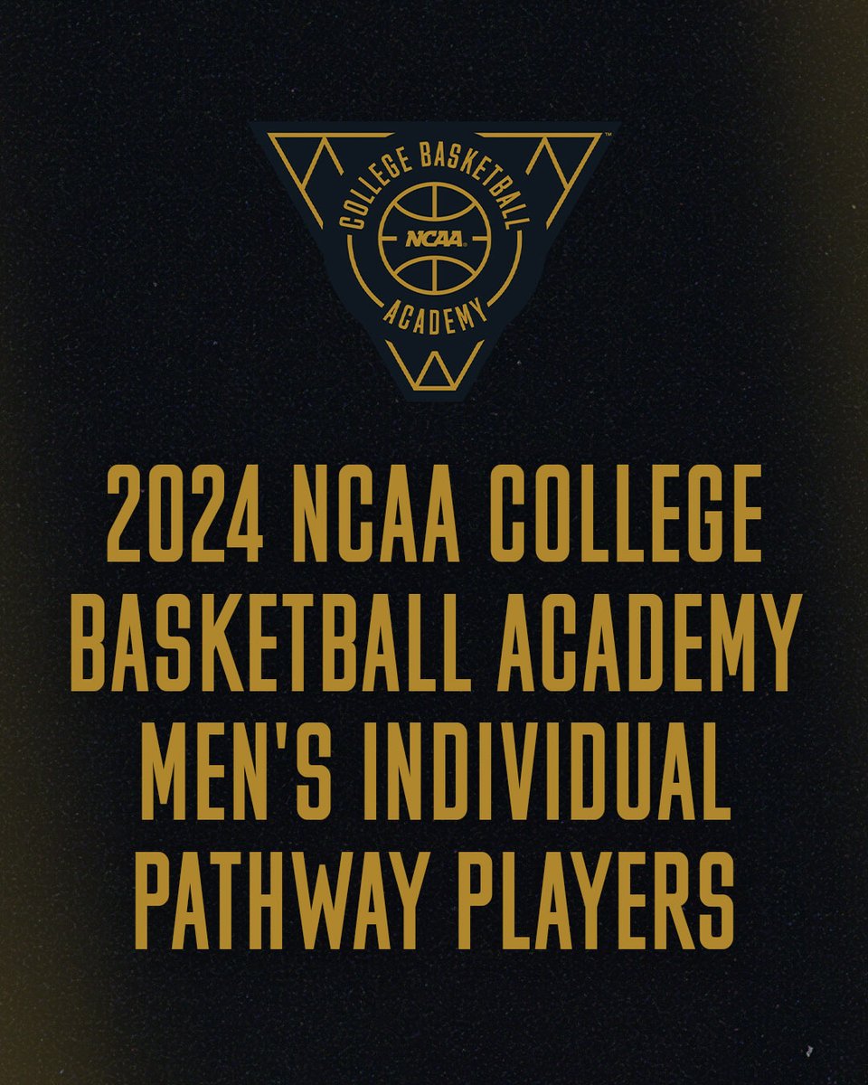 TheCBBAcademy's tweet photo. 📢 The 2024 NCAA College Basketball Academy Men's Individual Pathway Player Rosters are here!

#CBBAcademy | #CBA2024

🏀 https://t.co/06TIDZIh4m https://t.co/8iVky6HnFD