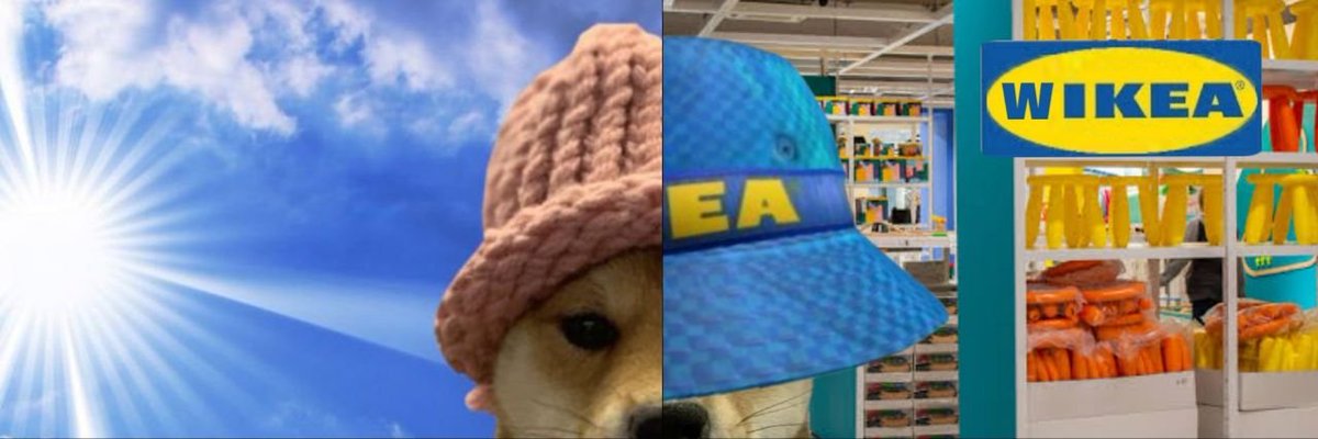 WIKEA_Sol's tweet photo. #WIKEA
The mix between the favorite Shitcoin Solana WIF and the Swedish furniture giant IKEA was born the idea of WIKEA ! https://t.co/DSbOieGiym