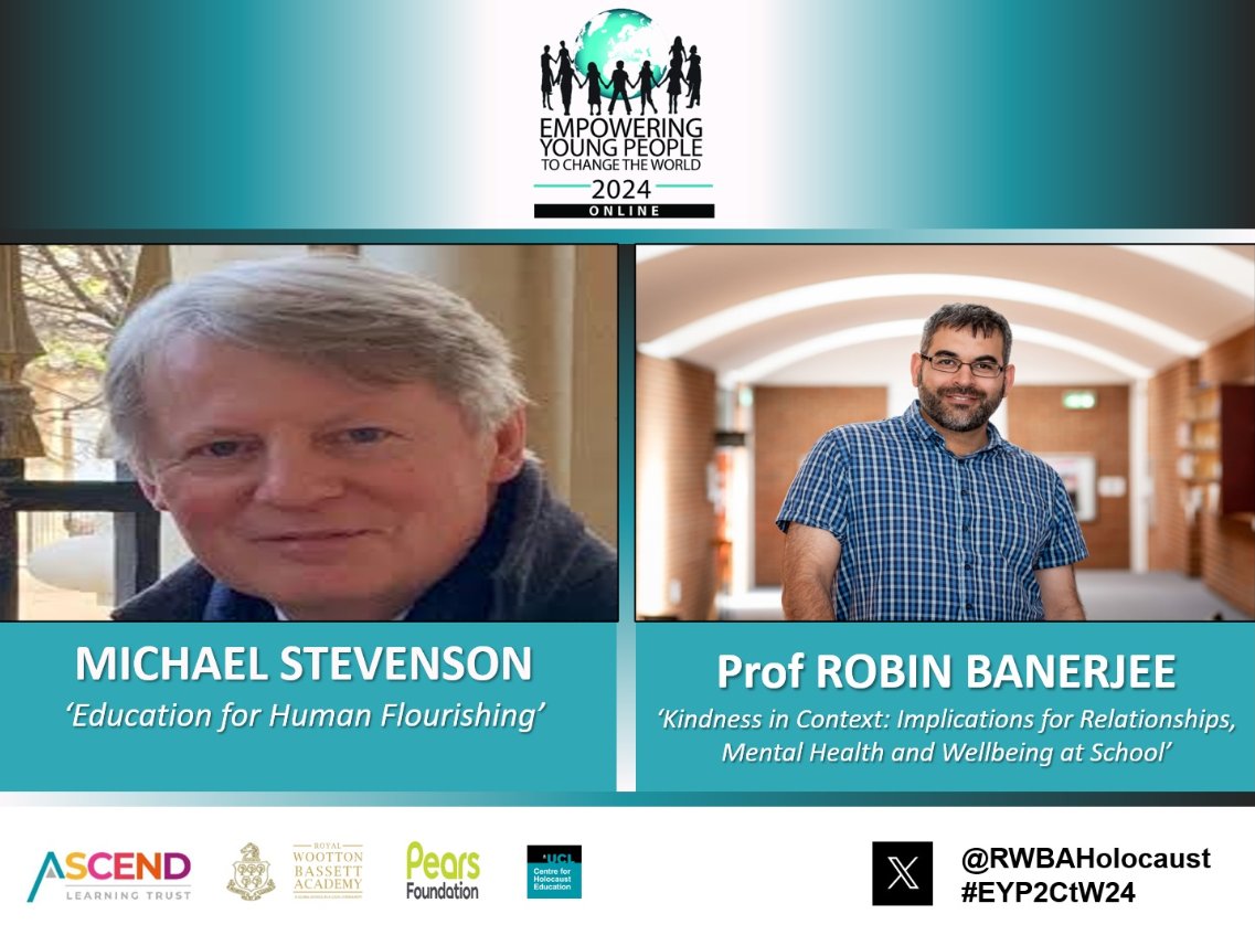 RWBAHolocaust (@rwbaholocaust) on Twitter photo Impressive #EYP2CtW24 contributions by <a href="/OECDEduSkills/">OECD Education</a>' Michael Stevenson & Prof Robin Banerjee <a href="/SussexUni/">University of Sussex</a> today.
281+ teachers engaged in live stream, more via recording, from 17+ countries.
A real appetite to explore #humanflourishing & #kindness. Feedback 2 follow. RT <a href="/PeteHJ/">Pete Hall Jones🧡💙</a> Impressive #EYP2CtW24 contributions by <a href="/OECDEduSkills/">OECD Education</a>' Michael Stevenson & Prof Robin Banerjee <a href="/SussexUni/">University of Sussex</a> today.
281+ teachers engaged in live stream, more via recording, from 17+ countries.
A real appetite to explore #humanflourishing & #kindness. Feedback 2 follow. RT <a href="/PeteHJ/">Pete Hall Jones🧡💙</a>
