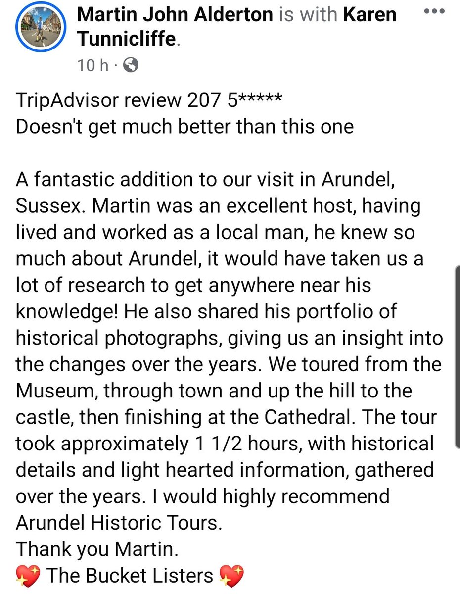 Love <a href="/Tripadvisor/">Tripadvisor</a> reviews !! Love our guests who Tour and leave one  
<a href="/lovetovisituk/">Lovetovisit.com</a> <a href="/SussexExclusive/">Sussex Exclusive</a> <a href="/GroupLeisure/">Group Leisure & Travel</a> <a href="/Excursionsshow/">Excursions Group Travel Show</a> <a href="/VisitSEEngland/">Visit South East England</a> <a href="/VisitEngland/">VisitEngland</a> <a href="/visitbycoach/">Visit by Coach</a> <a href="/visit/">Visit Magazine</a>