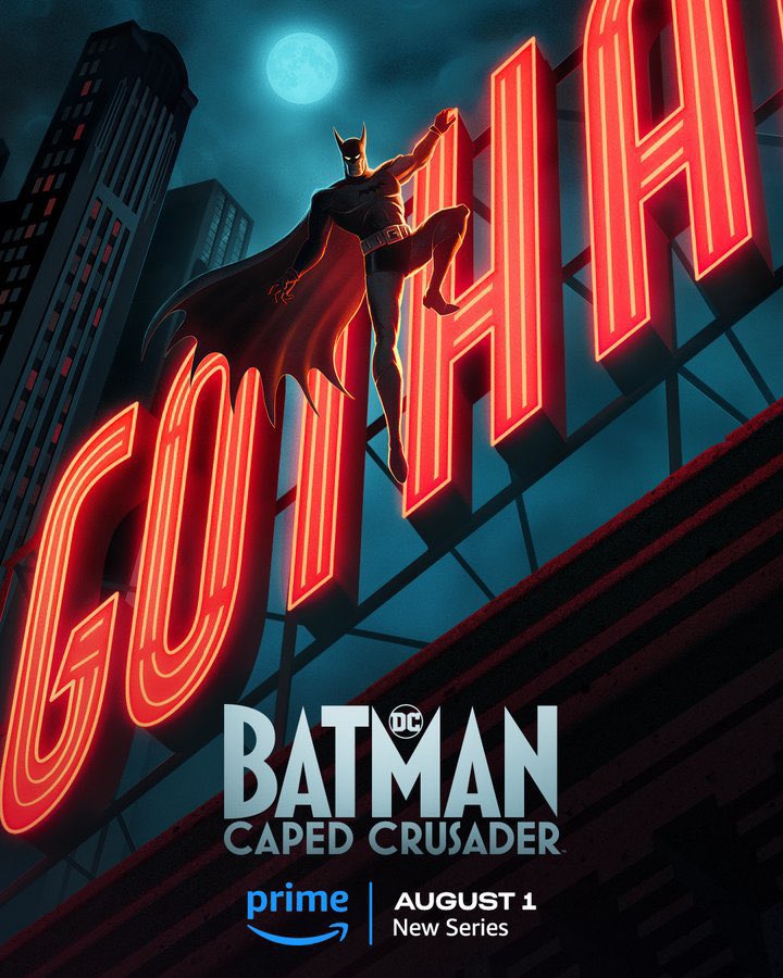 New Poster for BATMAN: CAPED CRUSADER

Coming August 1 to <a href="/PrimeVideo/">Prime Video</a> #BatmanCapedCrusader #Batman #DC