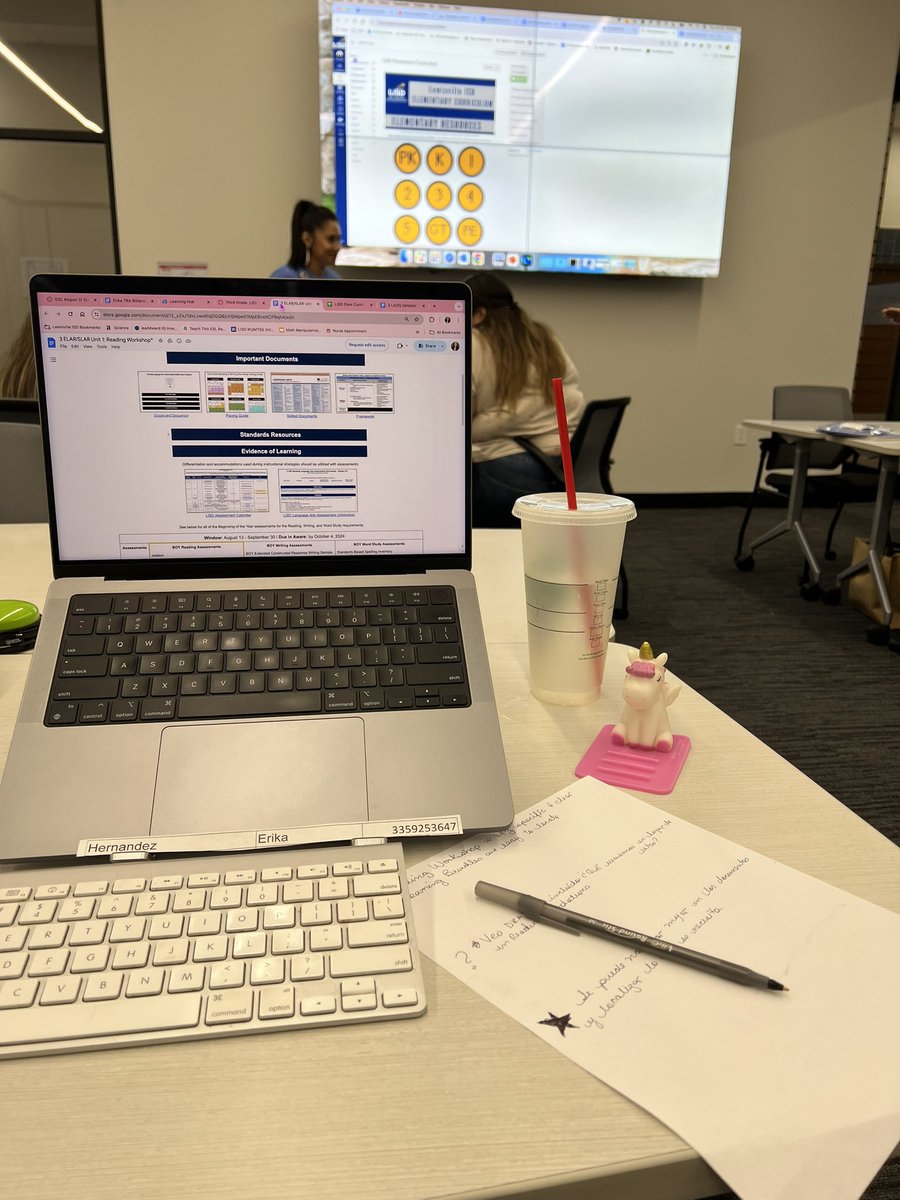 MisUnicornitos's tweet image. Excited to work with such a great group of amazing educators from different schools in #LISD !!  #CurriculumWriting @ParkwayES @CreeksideCubs @IndependenceES @PrairieTrailES @PetersColonyES