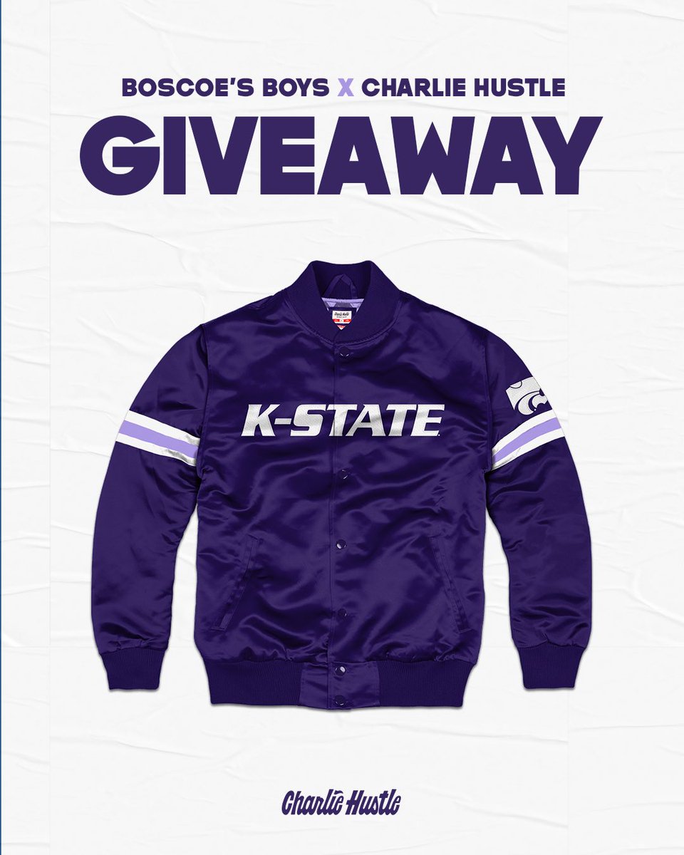 Boscoe’s Boys (@boscoesboys) on Twitter photo Our friends at <a href="/CharlieHustleCo/">Charlie Hustle</a> is dropping brand new jackets and want to give one away to YOU! To enter be sure you’re following us, <a href="/CharlieHustleCo/">Charlie Hustle</a> and give this a RT. If you want an extra entry: reply to this post and tag someone who you think would look good in this jacket. Our friends at <a href="/CharlieHustleCo/">Charlie Hustle</a> is dropping brand new jackets and want to give one away to YOU! To enter be sure you’re following us, <a href="/CharlieHustleCo/">Charlie Hustle</a> and give this a RT. If you want an extra entry: reply to this post and tag someone who you think would look good in this jacket.