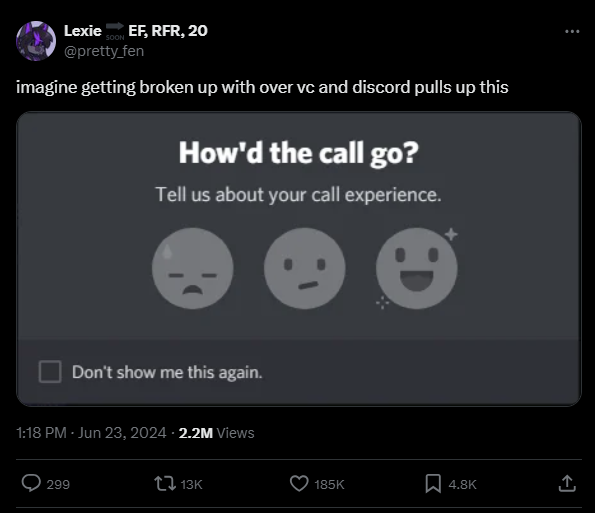 TheChatterNet's tweet photo. @pretty_fen Imagine reading this, scrolling down to read comments and getting this ad in the them. You can't make this shit up. https://t.co/wpLoxVa4oA
