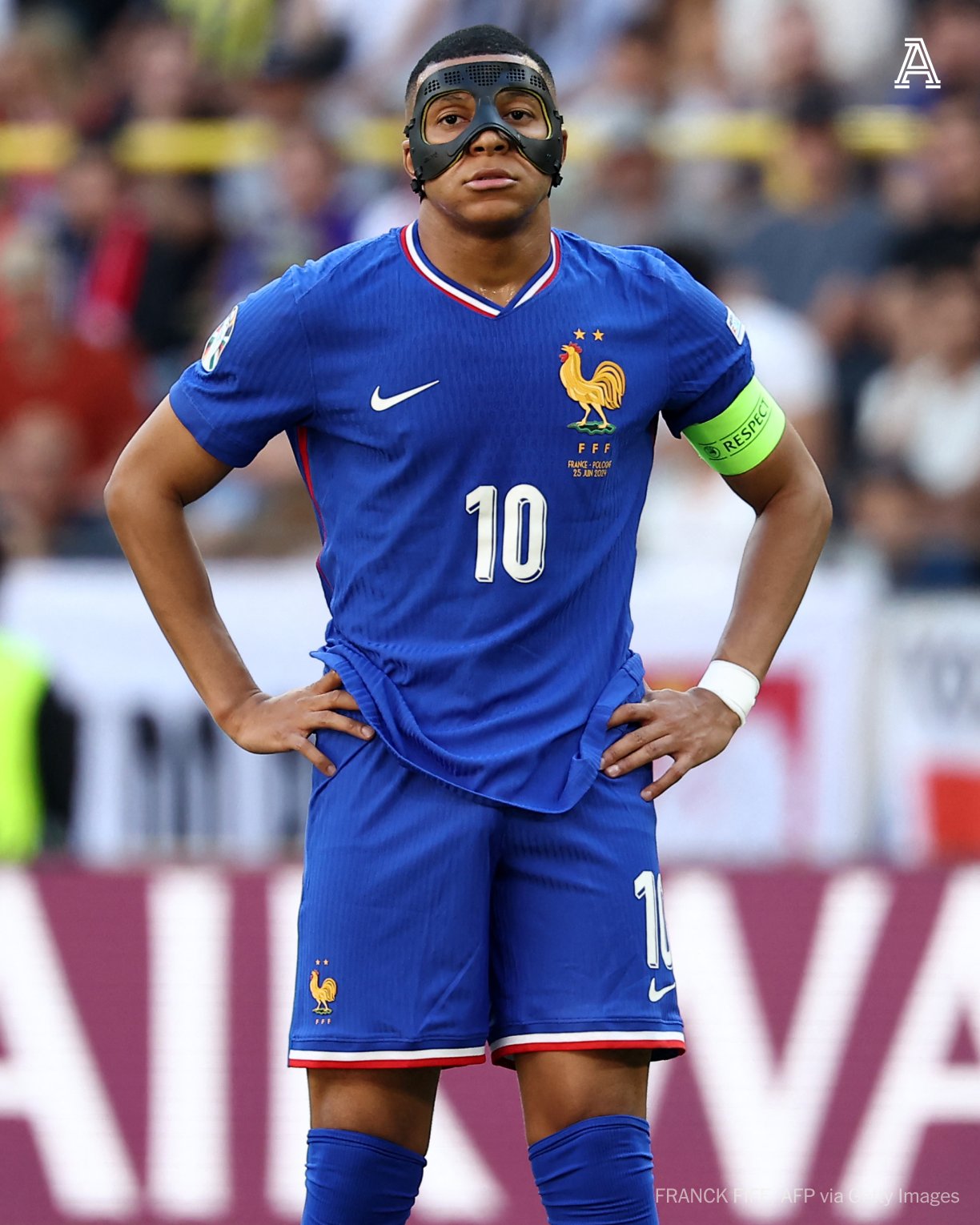 Coton Sportif T-Shirt Officiel Equipe De France Kylian Mbappé