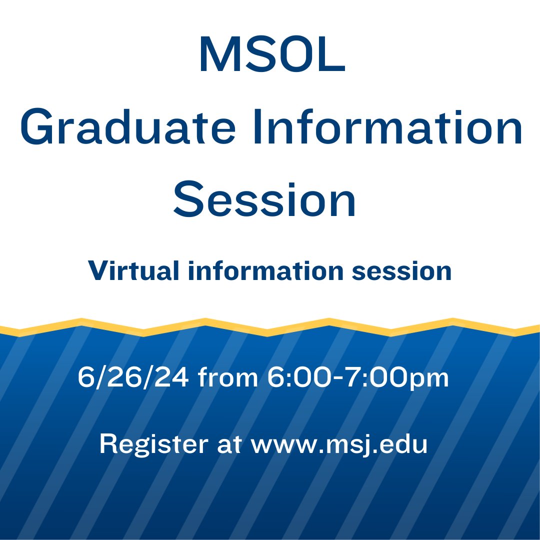 MSJ_Admissions tweet media