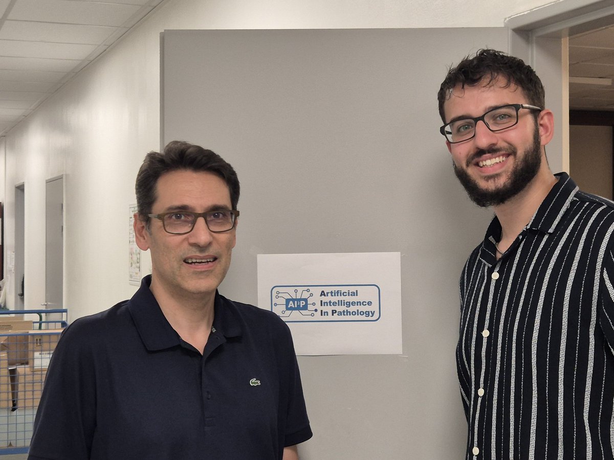 Arnaud de la Fouchardiere MD, PhD (@melanopath) on Twitter photo Enjoying the opportunity to meet <a href="/ElNahhasOSM/">Omar S.M. El Nahhas</a> in person in the AI course organized by @Caldera60373705 in Paris with <a href="/jnkath/">Jakob Nikolas Kather</a>. Talking about STAMP of course. Enjoying the opportunity to meet <a href="/ElNahhasOSM/">Omar S.M. El Nahhas</a> in person in the AI course organized by @Caldera60373705 in Paris with <a href="/jnkath/">Jakob Nikolas Kather</a>. Talking about STAMP of course.