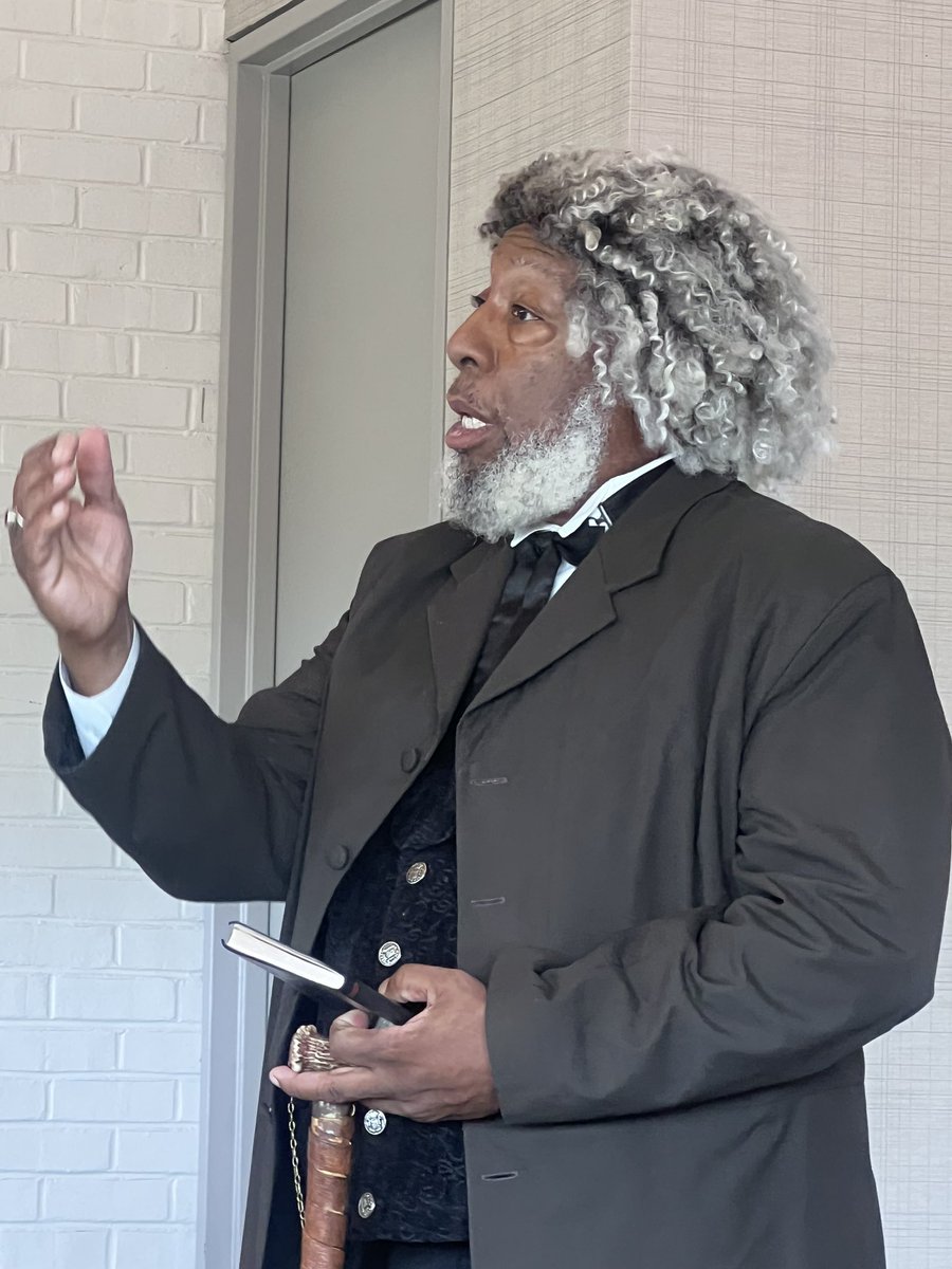 E Bohn (@bohndrake) on Twitter photo How fortunate to learn about Reconstruction through the eyes of Frederick Douglass as part of today's schedule at <a href="/foundingforward/">Founding Forward</a> How fortunate to learn about Reconstruction through the eyes of Frederick Douglass as part of today's schedule at <a href="/foundingforward/">Founding Forward</a>