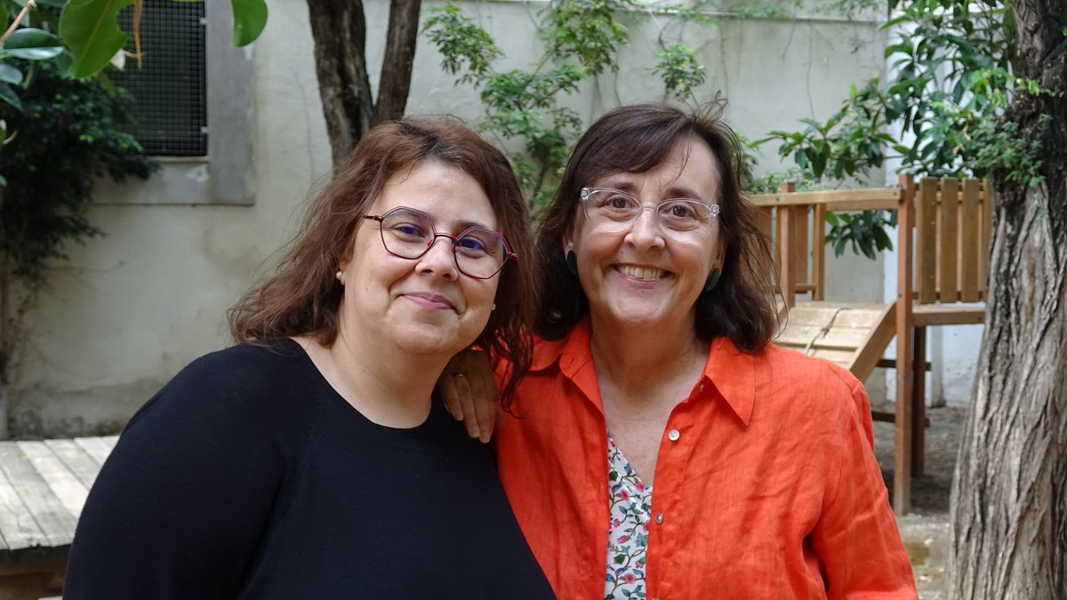 VedrunaCat's tweet photo. Agraïm també la feina de Mireia Casanovas i d’Àngels Geis 🔝 Aquest curs ens han acompanyat en totes les accions formatives d’#EducacióInfantil que hem desenvolupat al voltant del nou currículum @educaciocat https://t.co/5RYVg3jfCG
