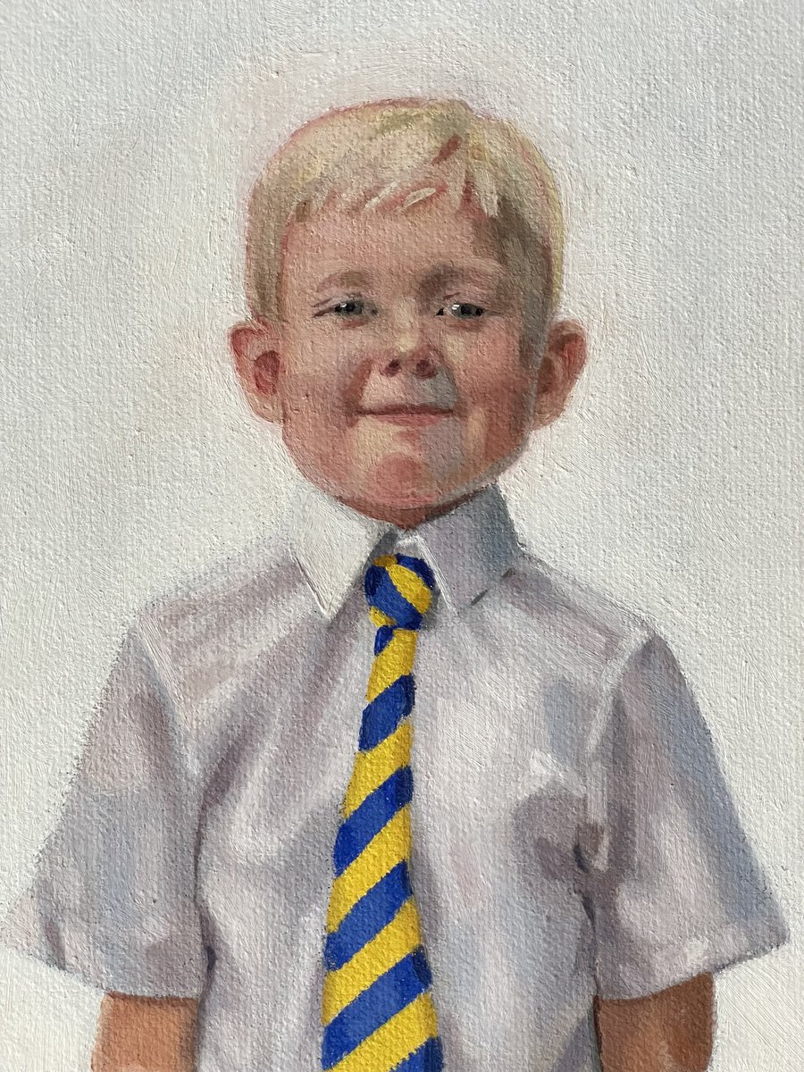 rodneykingston's tweet photo. ‘First day of school’ portraits. Commissions available now! Secure one of ten slots for 2024 with a £50 deposit. https://t.co/95uKZGJp6W