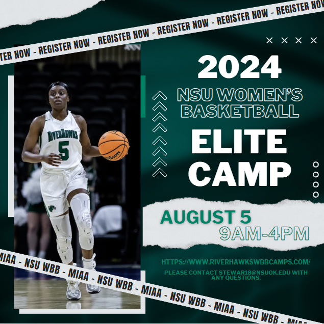 RiverHawksWBK's tweet photo. Don't forget to get signed up for Elite Camp on Monday, August 5!

Tshirt &amp; Lunch provided

Lift with our Strength Coach (@BeauBeathard) and see what it is like to be a member of our program! 

Can't wait to see everyone in The Nest! 🔥 https://t.co/TNNVa2RoKK