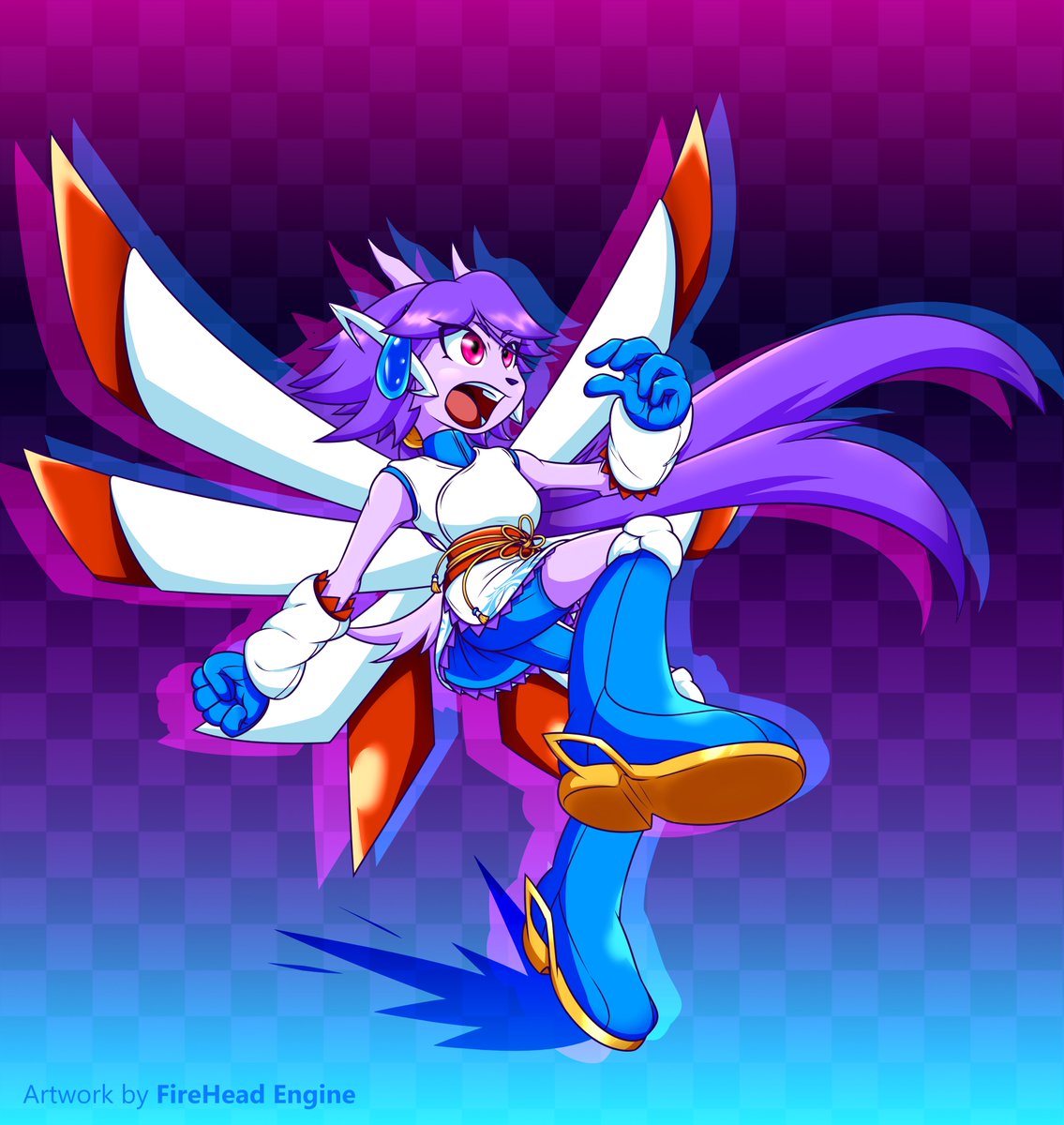 Reposting some old #FreedomPlanet related works from the past 2 years
#GalaxyTrailFanArt