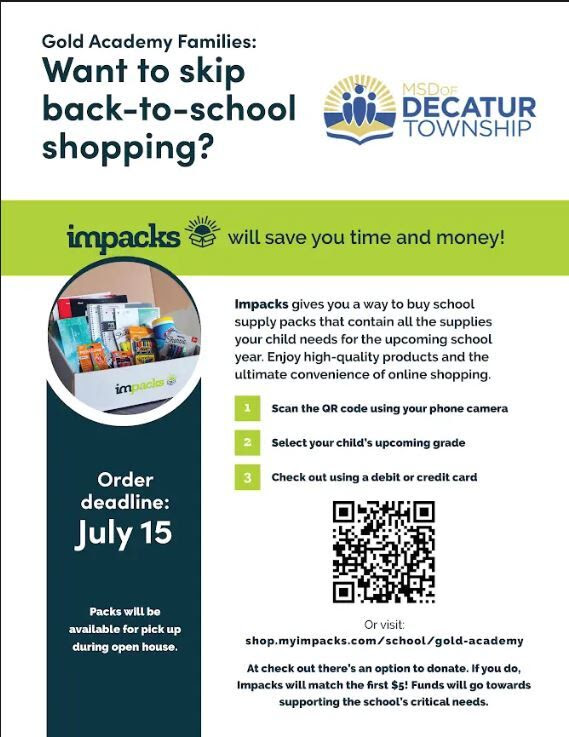 Gold Academy Families!  <a href="/MSDDecatur/">MSD Decatur</a> 
#DecaturProud