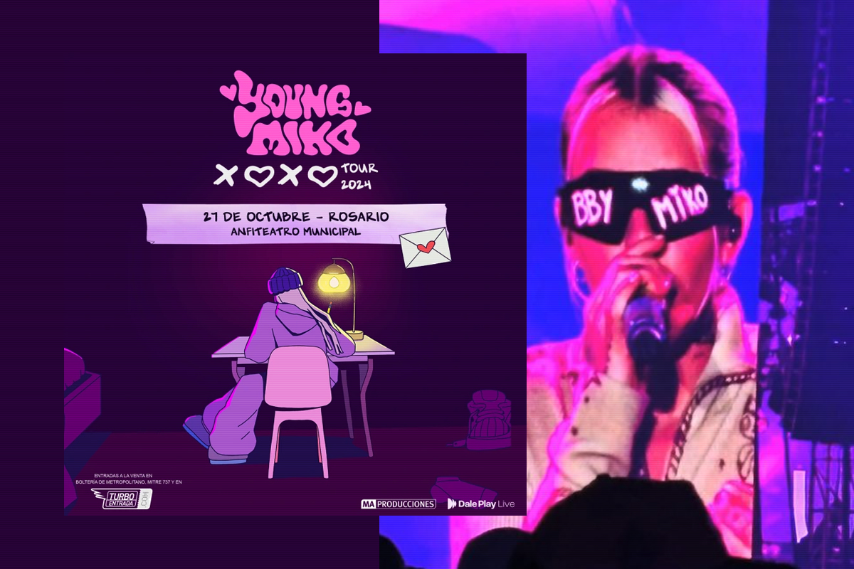 🎤 #Eventos || La puertorriqueña Young Miko anunció un show en #Rosario en el marco de su gira "Xoxo Tour" tinyurl.com/yondu4gb