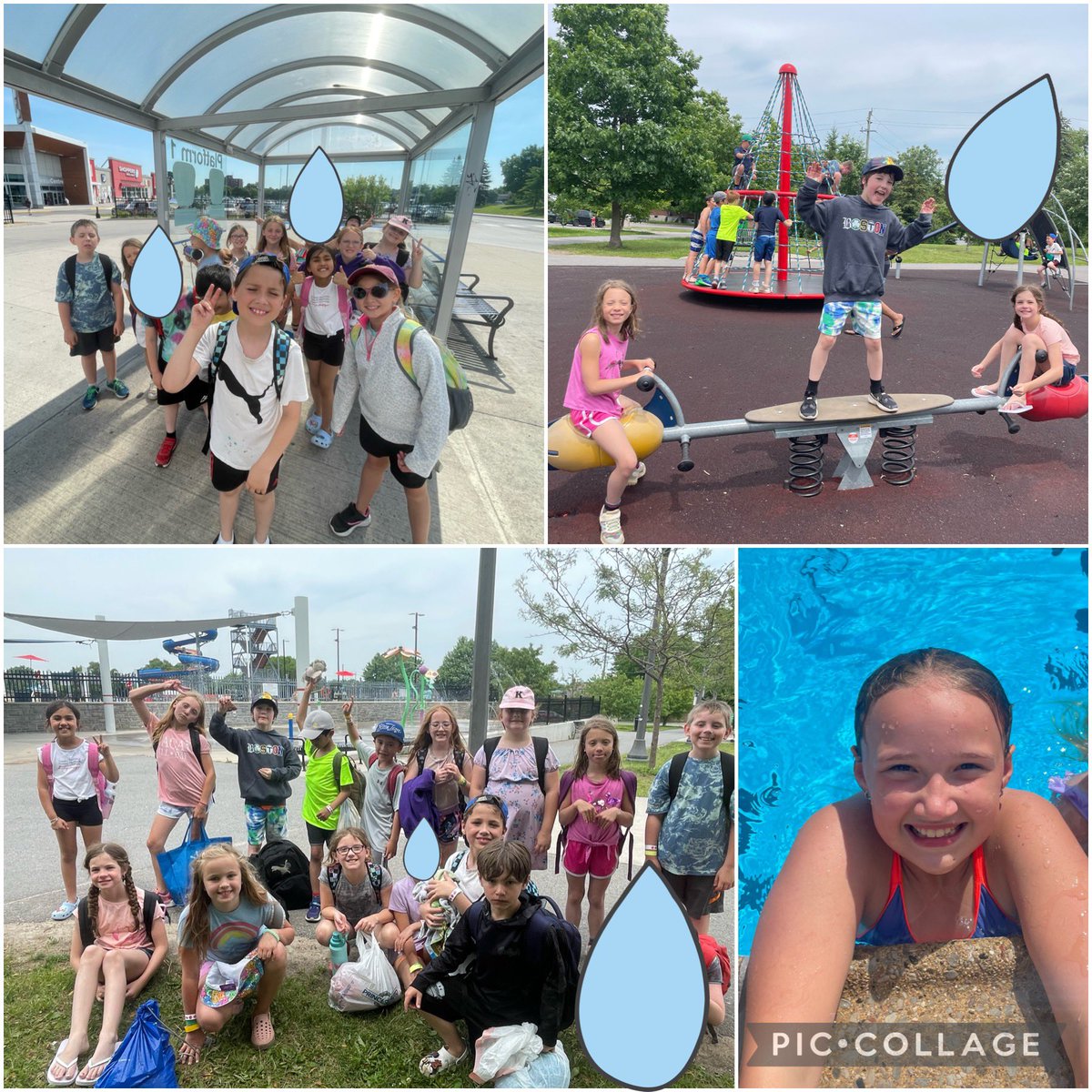 Today was our end-of-year field trip to the Culligan Water Park. Students had a blast playing in the pool and at the park! 💦 🏊🏻‍♀️ 🏊‍♂️