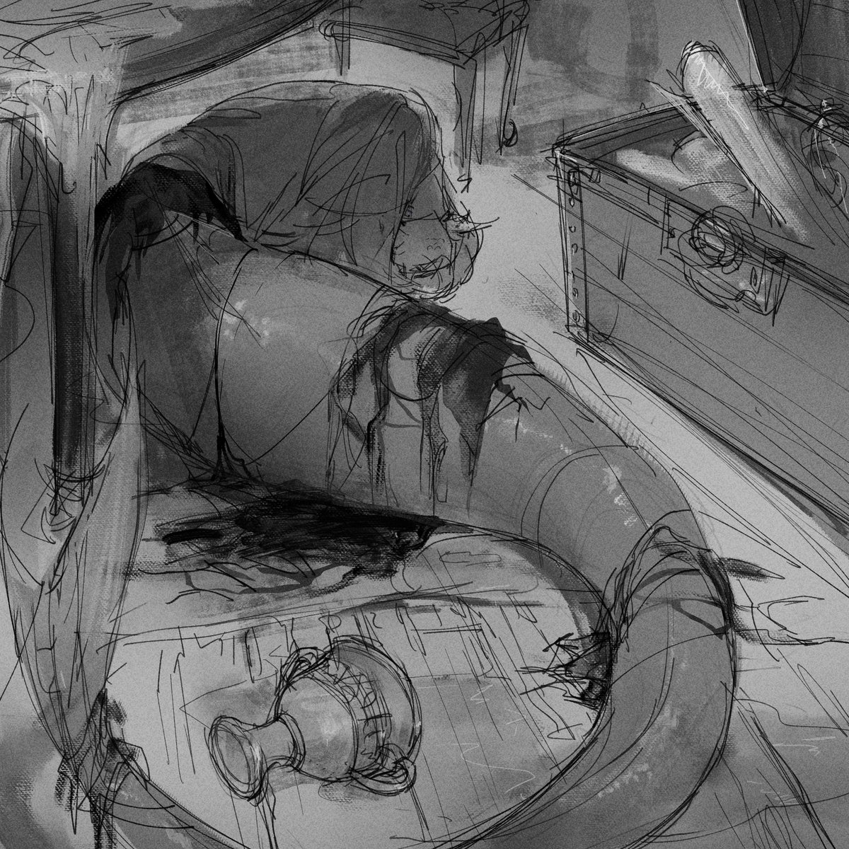 #ATEEZfanart
Captain also has his fair share of secrets...

🏴‍☠️ pirate captain &amp; secretly merperson joong