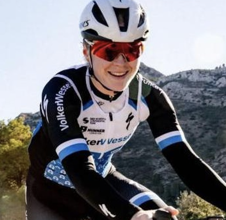 Voxwomen's tweet photo. 🇩🇪#LTLT
Margot Vanpachtenbeke takes her first ever professional win and stage 1 of the @LottoLadiesTour 👏 https://t.co/XPDoyHbD8u