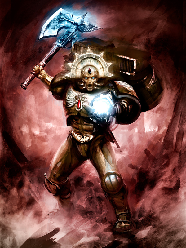 DistortedSaint1's tweet photo. Commander Dante has met 4 Primarchs: Sanguinius, Angron, Guilliman, and The Lion. He really is the greatest Space Marine. https://t.co/awGjv2Tv0P