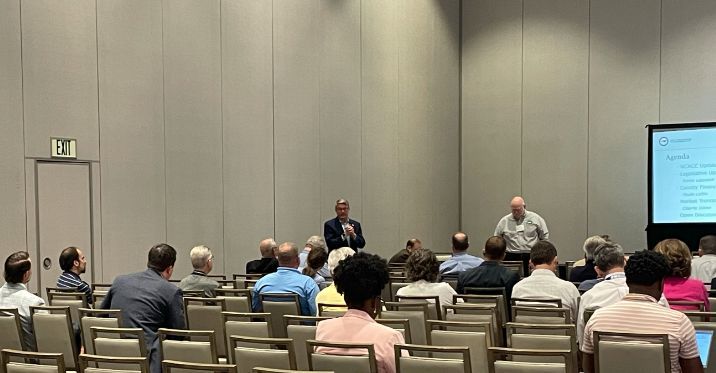 NCACC's tweet photo. Thanks to all #NCCounties who attended the #NCCCMA Summer Seminar last week! Staff provided insights on the association and legislative updates.
• @NCACC_Kevin, Executive Director
• Charlie Eaton, CRG Director
• Paula Loftin, County Financial Operations Manager
#TeamCounty https://t.co/G73bi9Dazq