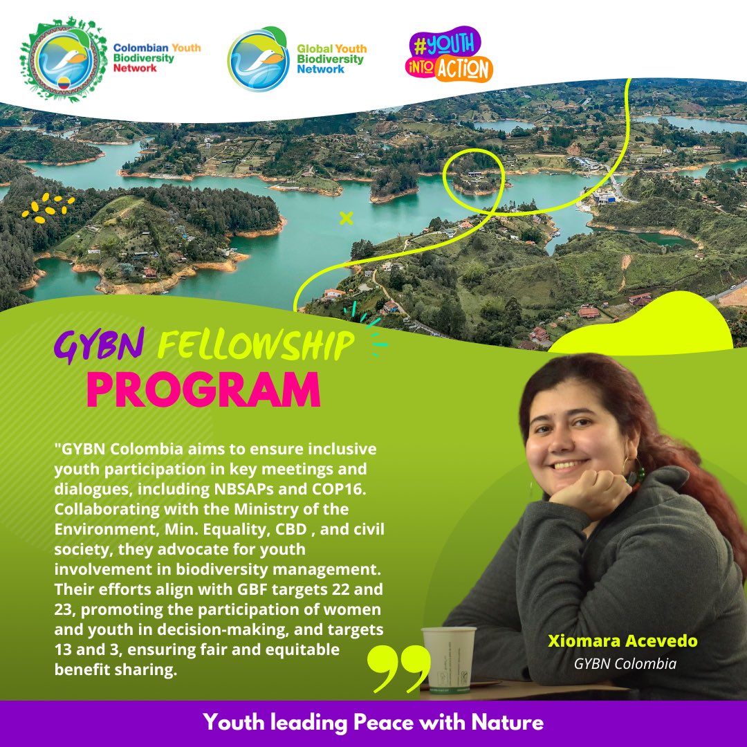 GYBN_CBD's tweet image. 🌍✨ Exciting News!

We are thrilled to announce the selected chapters from the Latin America and Caribbean region (LAC) for the GYBN Fellowship! 🎉

👉Swipe to discover the chapters selected and the projects they are working on!

#YouthIntoAction #Youth4Biodiversity #GYBN