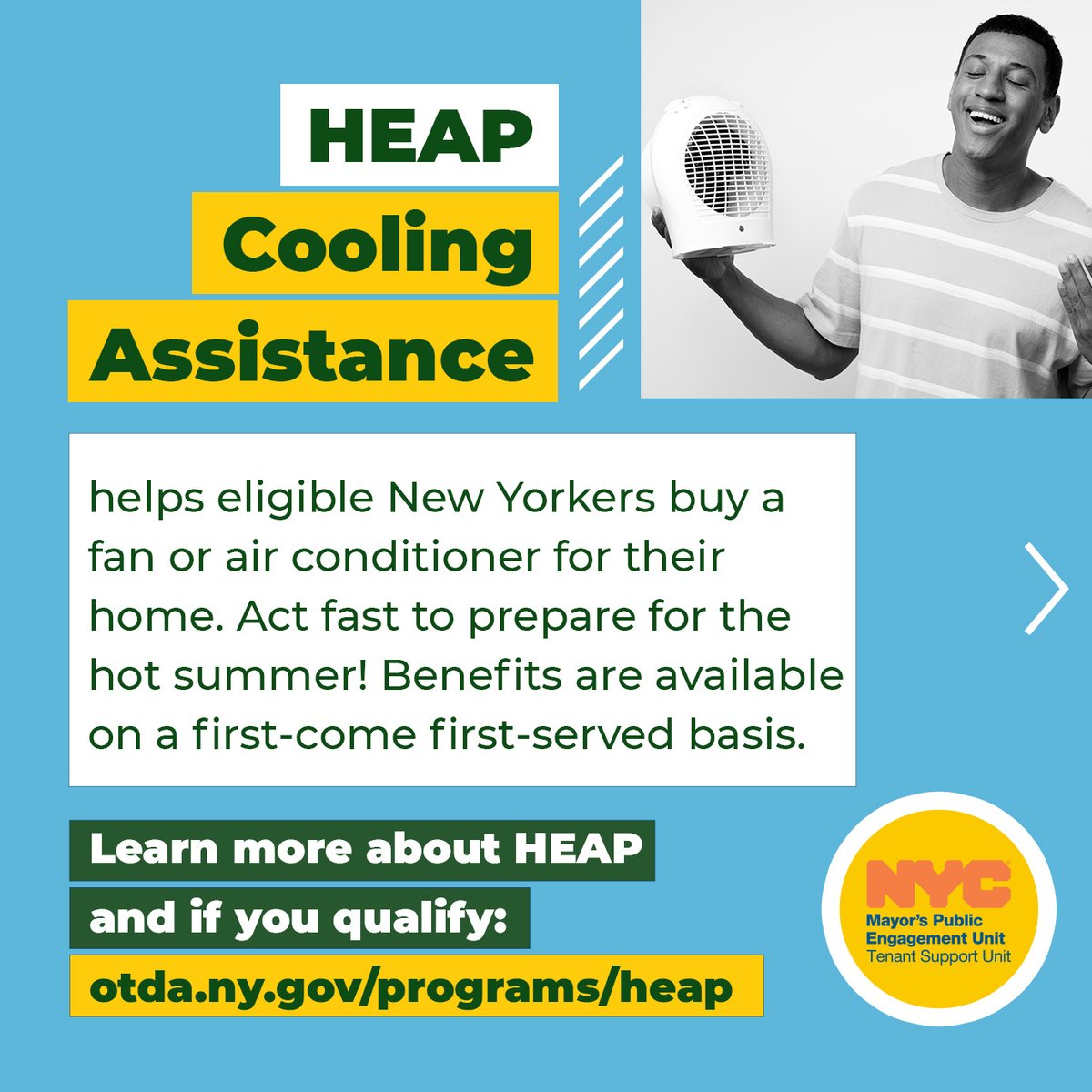 NYC Mayor's Public Engagement Unit tweet media